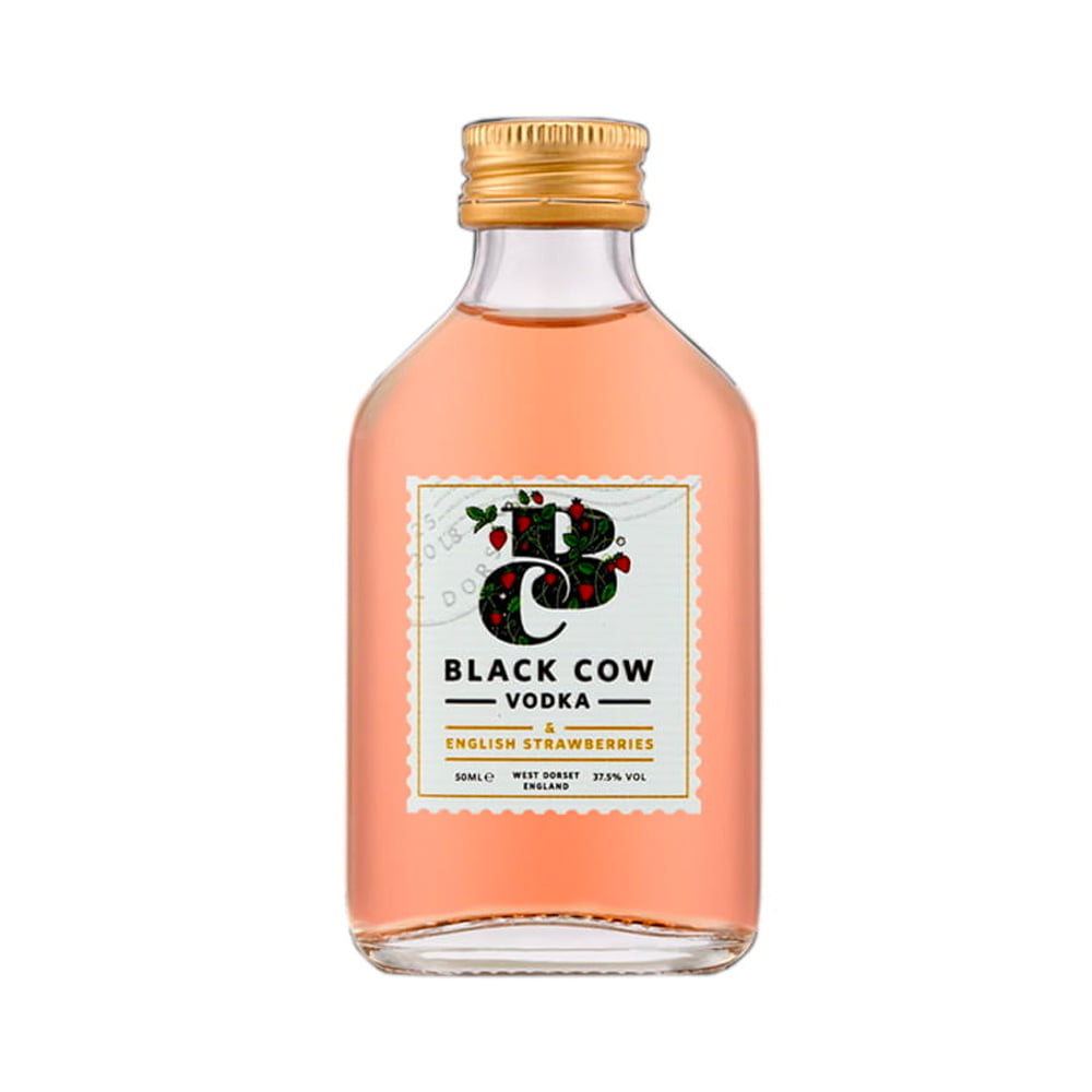 Black Cow Strawberry Vodka 5cl Miniature