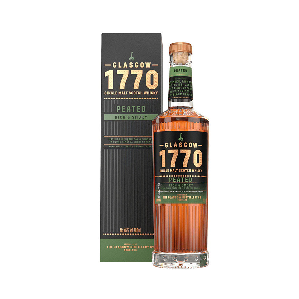 Glasgow 1770 Single Malt Peated 70cl