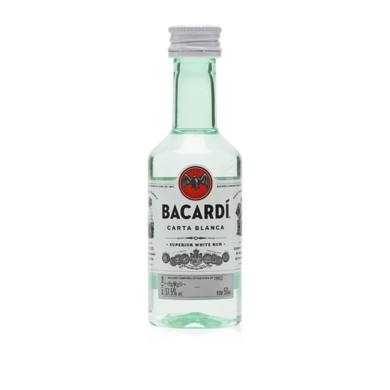 Bacardi carta blanca 5cl Miniature