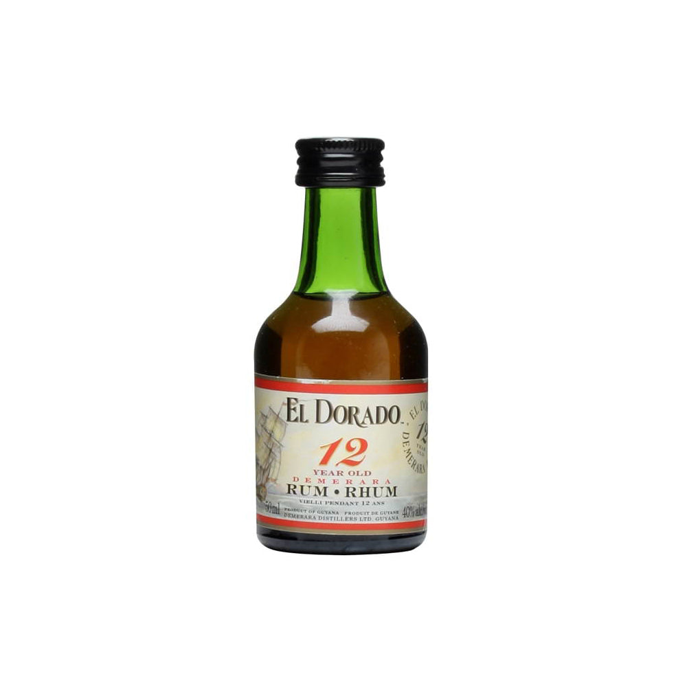 El Dorado 12yo Rum 5cl Miniature