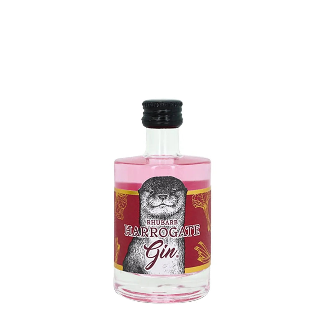 Harrogate Rhubarb Gin 5cl Miniature