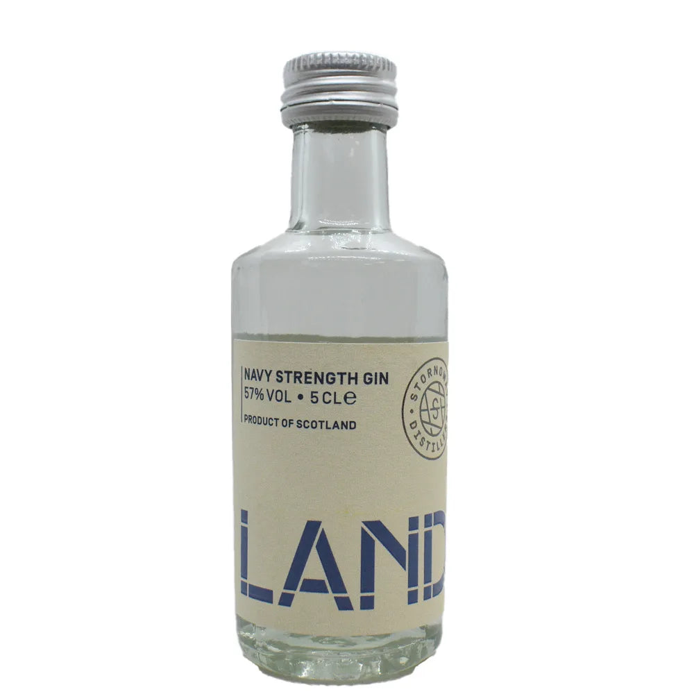 Landfall Navy Strength Gin 5cl Miniature