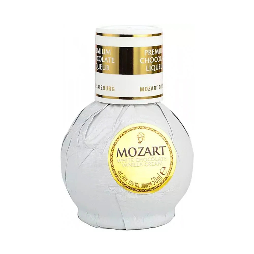Mozart White Chocolate Vanilla Cream Liqueur 5cl Miniature