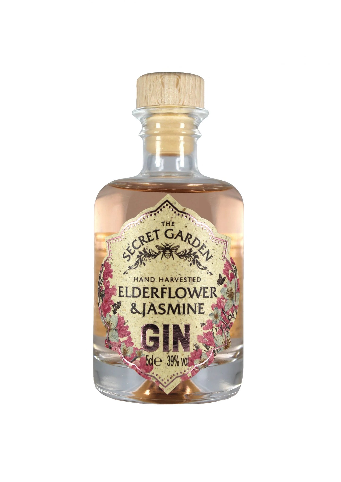 Secret Garden Elderflower & Jasmine Gin 5cl Miniature