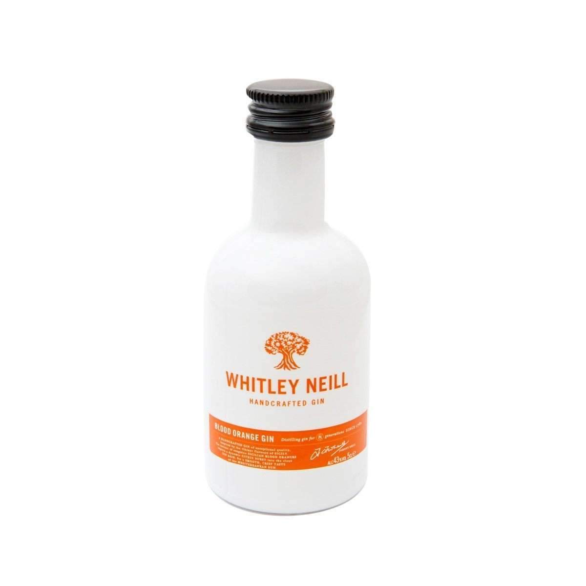 Whitley Neill Blood Orange Gin 5cl Miniature