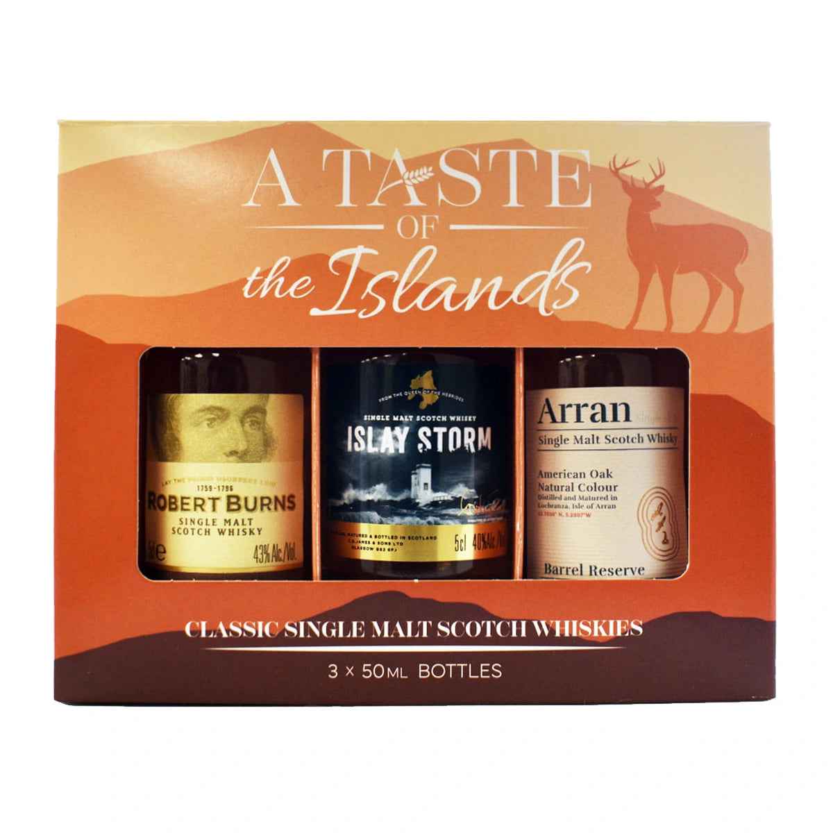 A Taste of the Islands 3 x 5cl