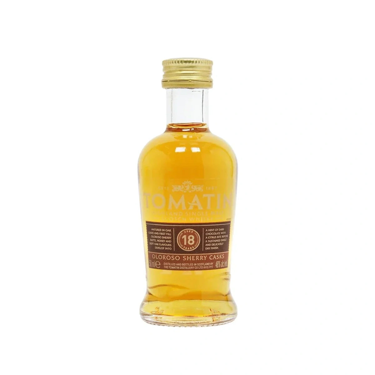 Tomatin 18 5cl Miniature