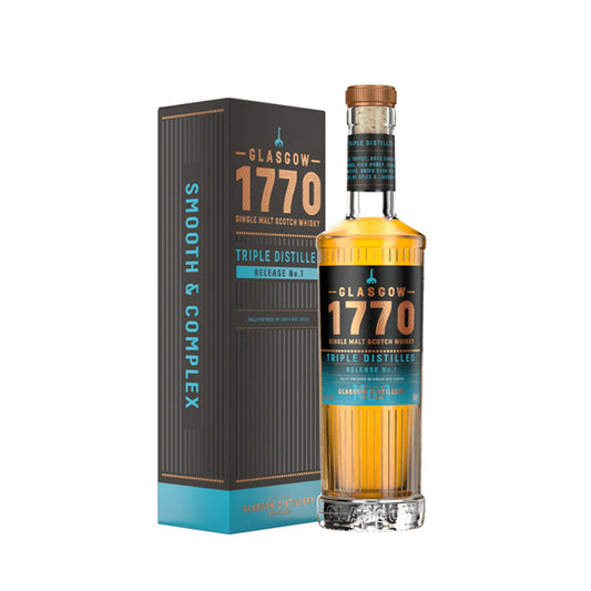 Glasgow 1770 Single Malt Triple Distilled 70cl