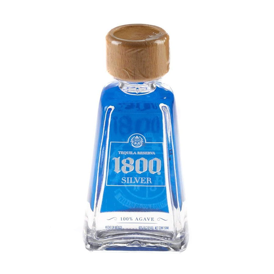 1800 Silver Tequila 5cl Miniature