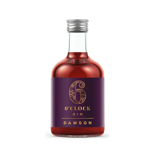 6 O’Clock Damson Gin 5cl Miniature