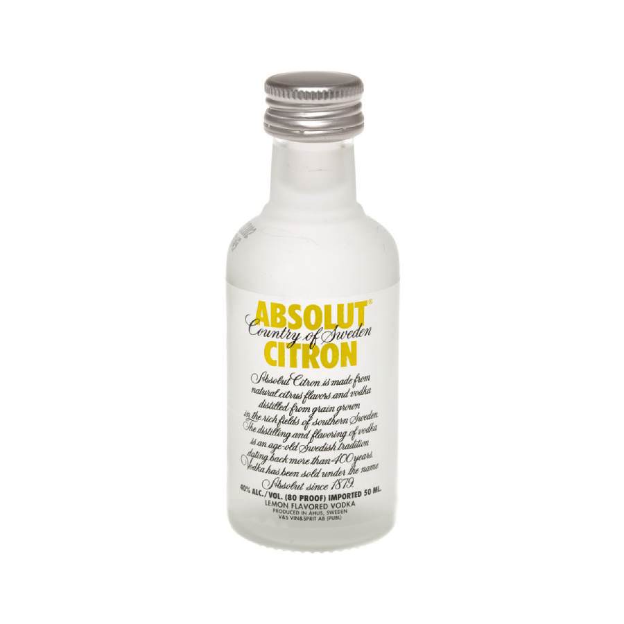 Absolut Citron 5cl Miniature
