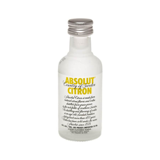 Absolut Citron 5cl Miniature