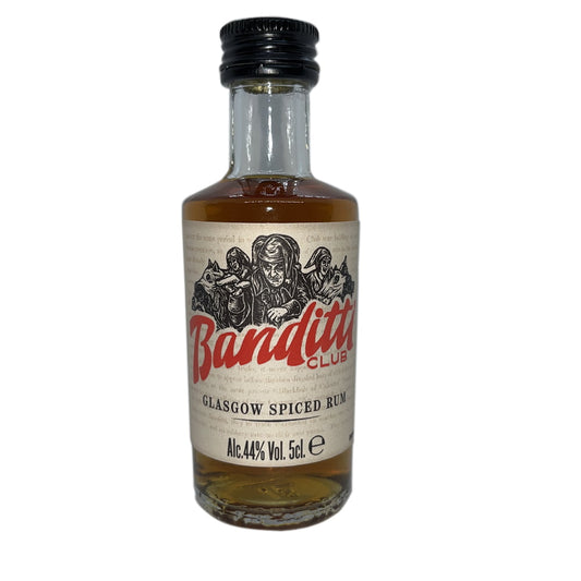 Banditti Club Glasgow Spiced Rum 5cl Miniature