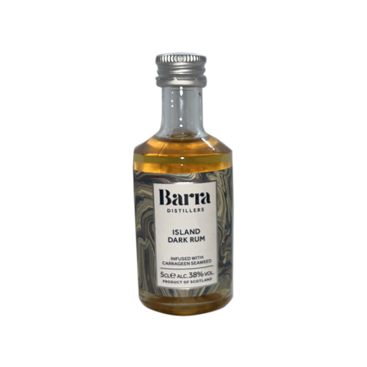 Barra Island Dark Rum 5cl Miniature