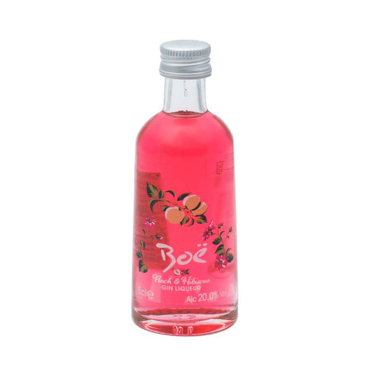 Boë Peach & Hibiscus Gin 20% 5cl Miniature