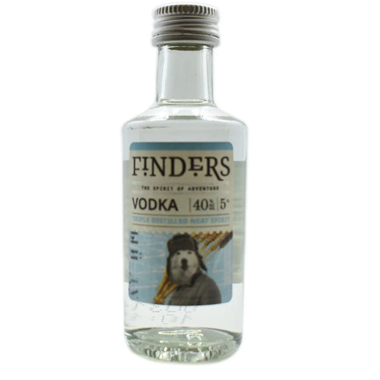 Finders Triple Distilled Neat Spirit Vodka 5cl Miniature