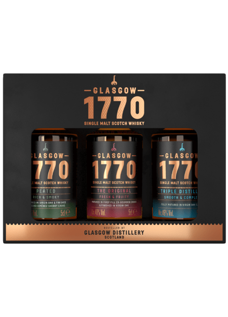 Glasgow 1770 Miniature Selection 3x5cl
