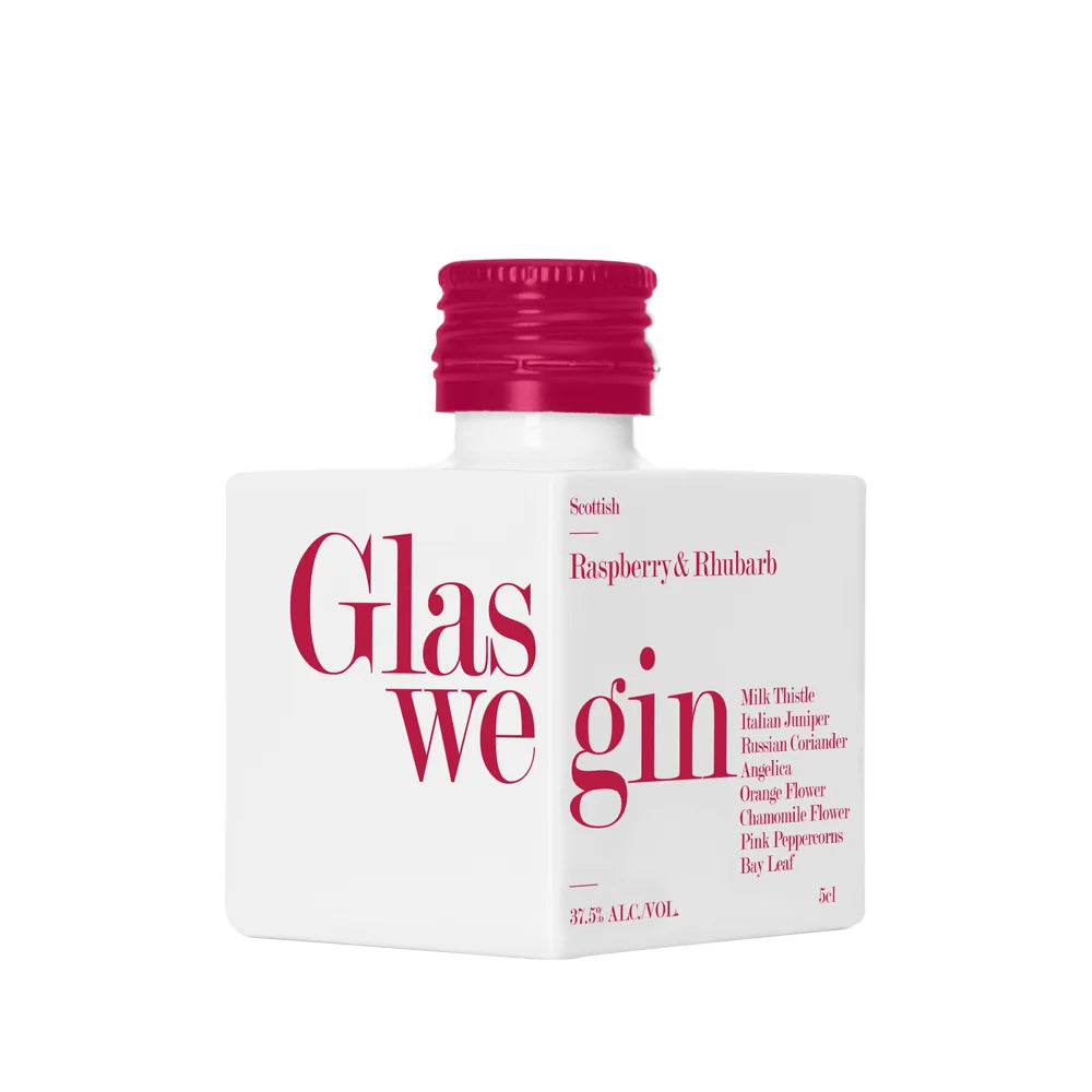 Glaswegin Raspberry & Rhubarb 5cl