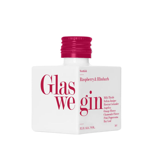 Glaswegin Raspberry & Rhubarb 5cl