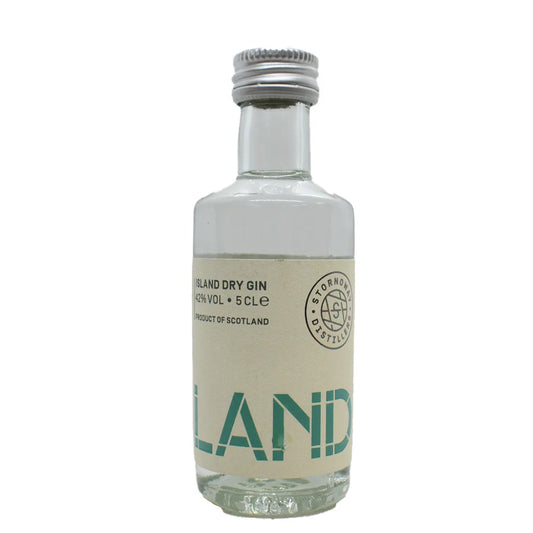 Landfall Island Dry Gin 5cl Miniature