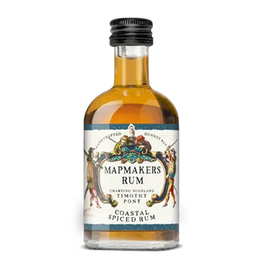Mapmakers Rum Coastal Spiced 5cl Miniature
