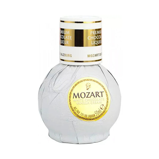 Mozart White Chocolate Vanilla Cream Liqueur 5cl Miniature