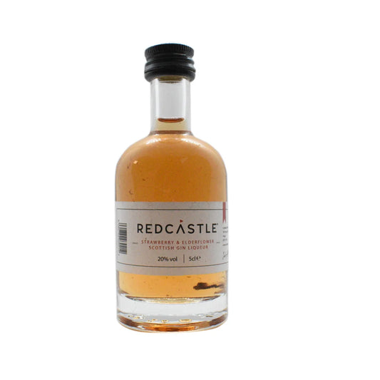 Redcastle Strawberry & Elderflower Gin Liqueur 5cl Miniature