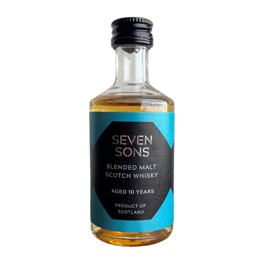 Seven Sons 10yr Blended Malt Whisky 5cl Miniature