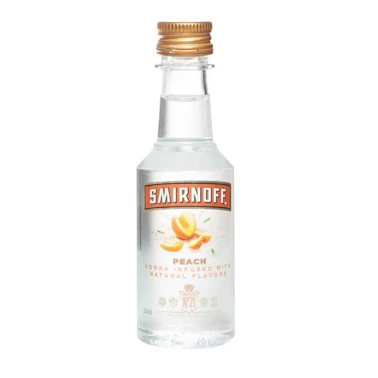 Smirnoff Peach Vodka 5cl Miniature