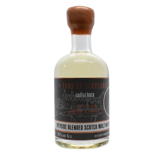 Sons of Scotland Castle Rock Blended Malt Whisky 5cl Miniature