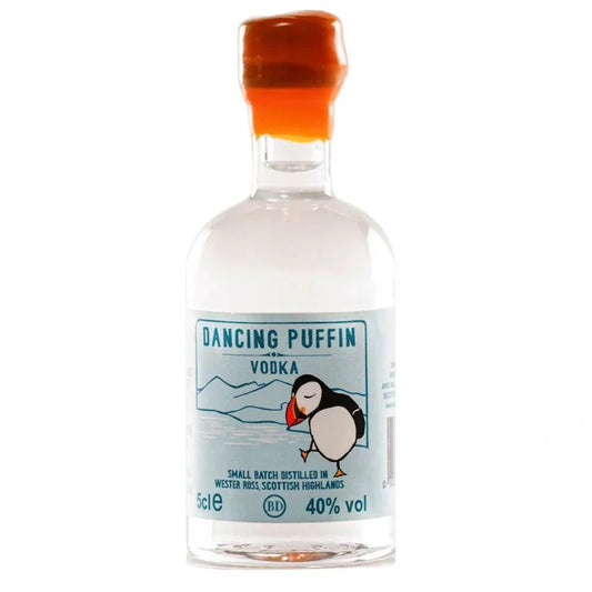 Dancing Puffin Vodka 5cl Miniature