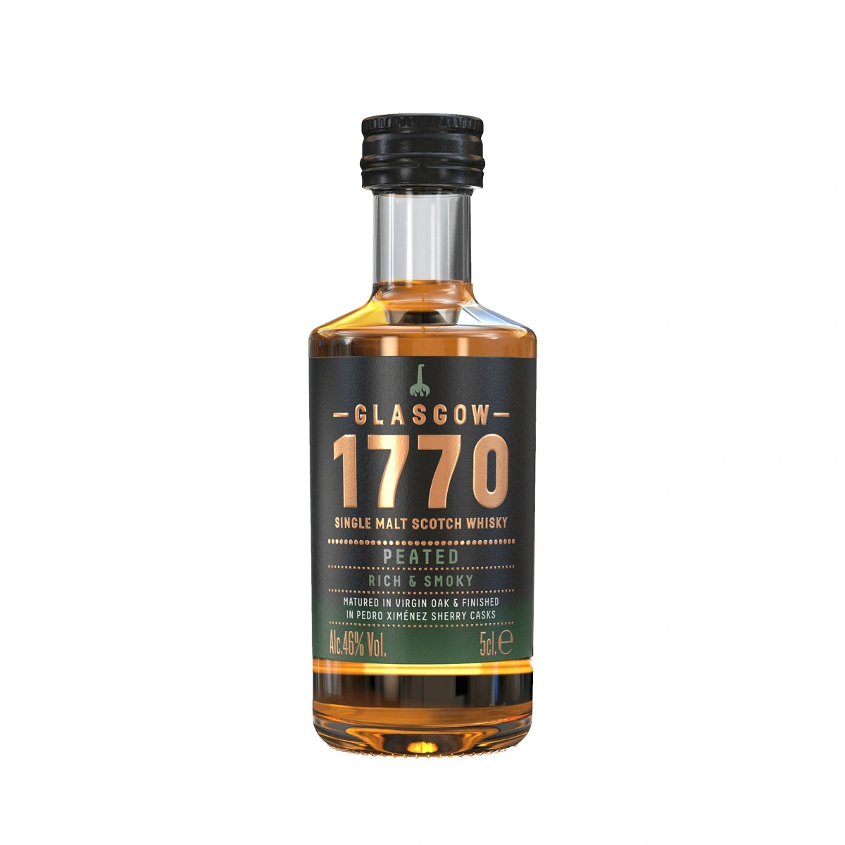 Glasgow 1770 Peated Single Malt 5cl Miniature