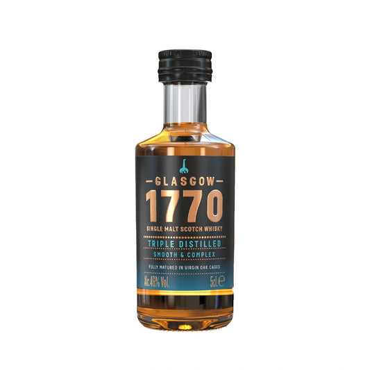 Glasgow 1770 Triple Distilled Single Malt 5cl Miniature