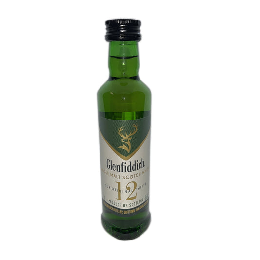 Glenfiddich 12yo 5cl Miniature