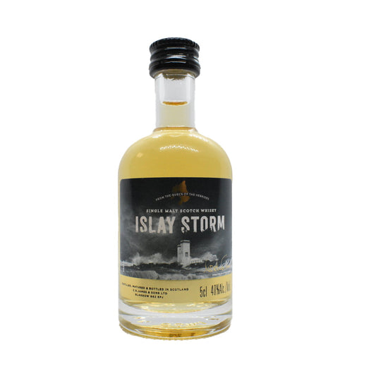 Islay Storm Single Malt Scotch Whisky 5cl Miniature