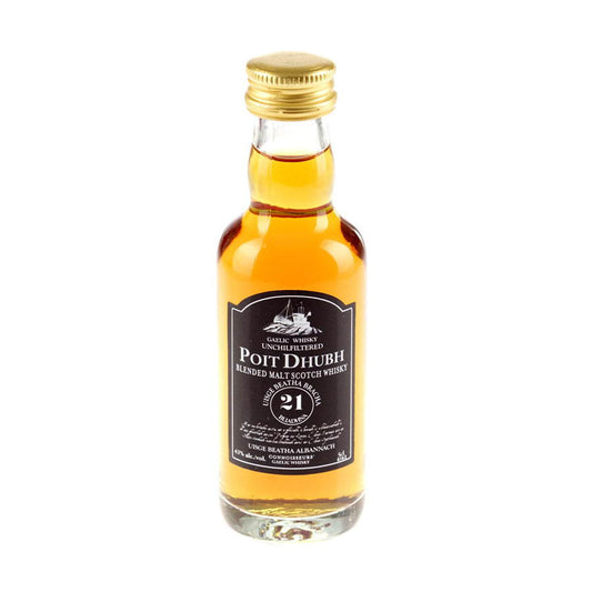 Poit Dhubh 21 Year Old 5cl Miniature