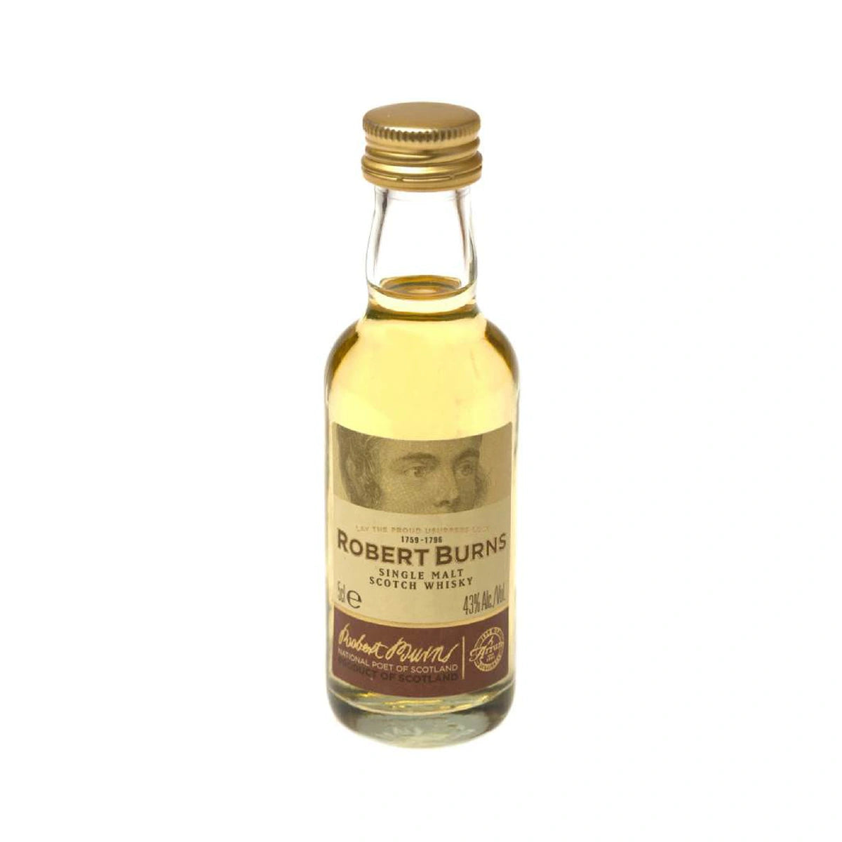 Arran Robert Burns 5cl Miniature