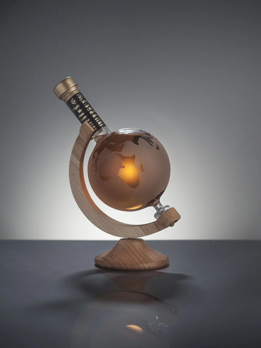 Mini World Globe Refillable Whisky Decanter 200ml