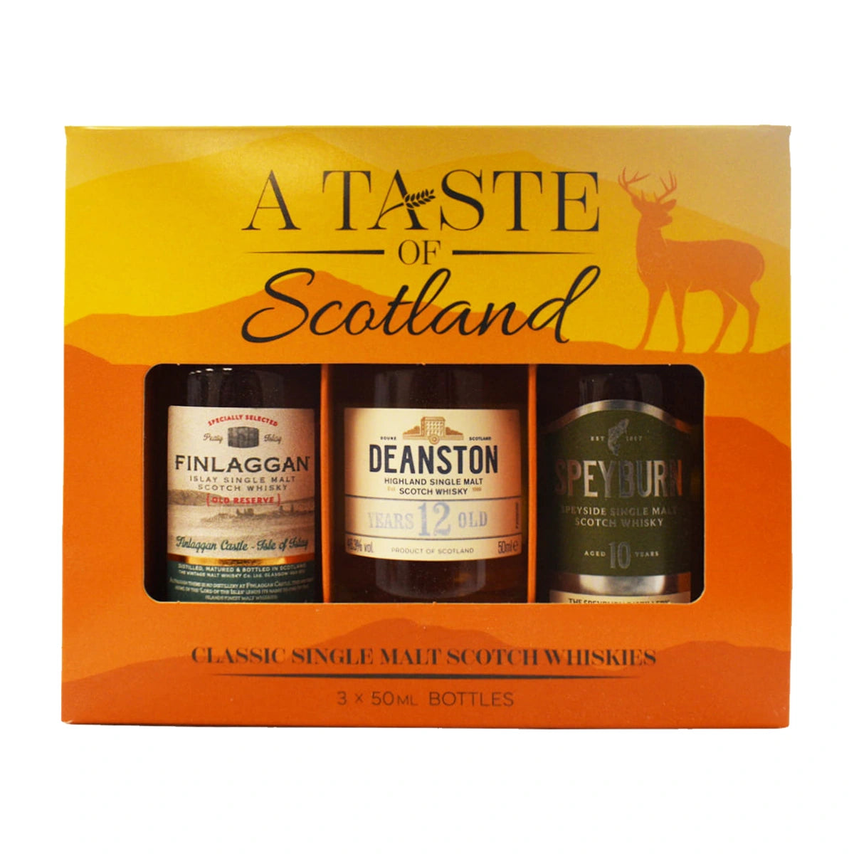 A Taste of Scotland 3 x 5cl